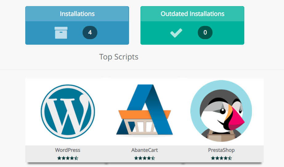 Cómo instalar un CMS con cPanel desde Softaculous — captura 2