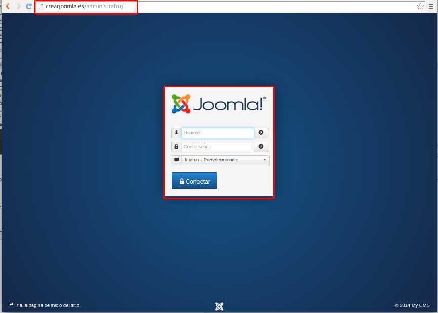 Cómo instalar Joomla automáticamente en Plesk — captura 9