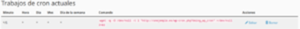  trabajo cron