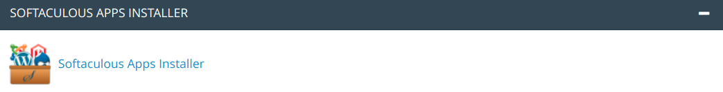 Softaculous Apps Installer